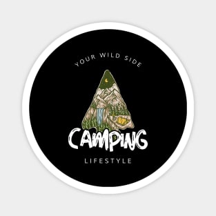 Camping Lifestyle Magnet